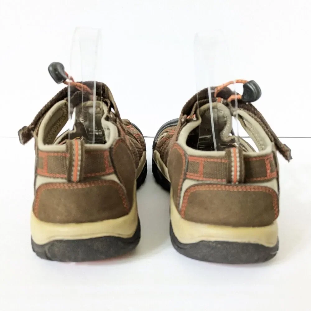 Keen Newport H2 Sandal Youth 6/38 Womens 7.5 Brown Waterproof Hiking Water Shoes
